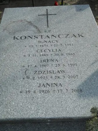 Zdjęcie grobu Krzyż./28a