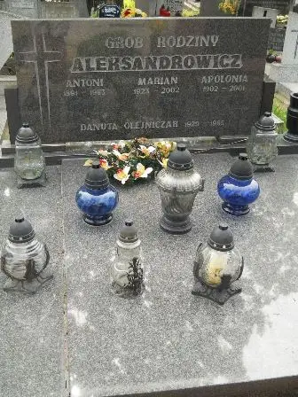Zdjęcie grobu 21/163,163a,164