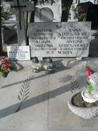 Zdjęcie grobu Krzyż./112,113