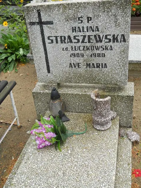 Zdjęcie grobu na przeciw zakrystii/896/80